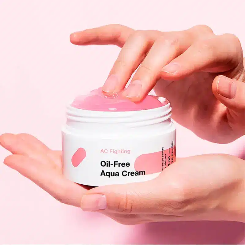 ژل کرم مرطوب کننده اویل فری آکوا تیام 80 میل TIAM AC Fighting Oil-Free Aqua Cream