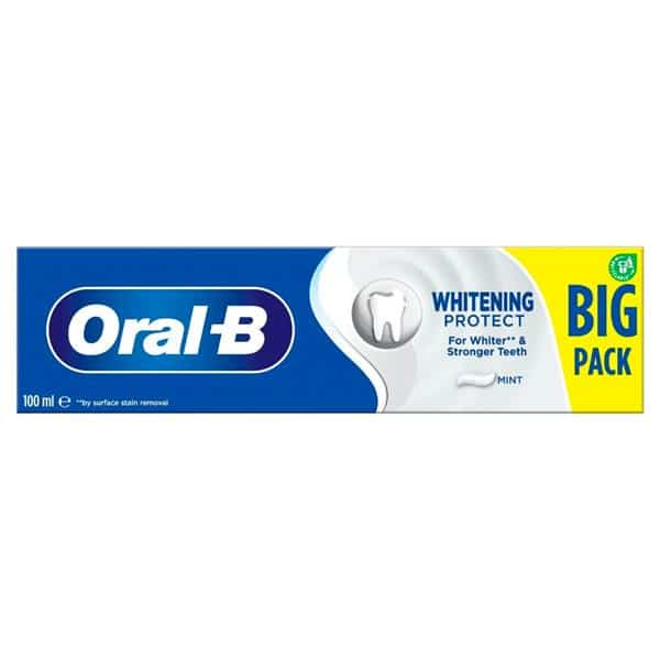 خمیر دندان اورال بی وایتینگ پروتکت 100 میل Oral B Whitening Protect