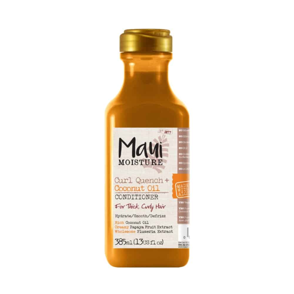 نرم کننده روغن نارگیل مائویی برای موهای فر حجم ۳۸۵ میل Maui Moisture Curl Quench + Coconut Oil Conditioner