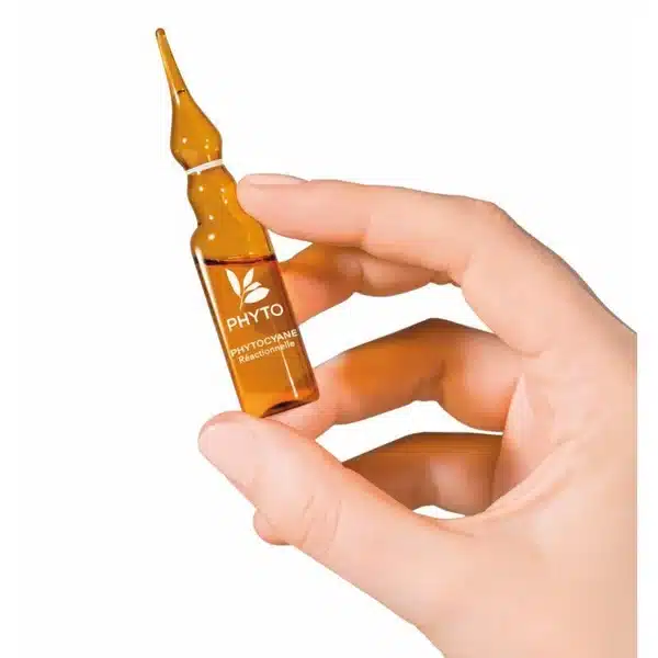سرم مو ضد ریزش فیتو مدل فیتوسیان بانوان 85% | 12 عدد ویال PHYTO Phytocyane traitement antichute reactionnelle femme 12 * 5ml