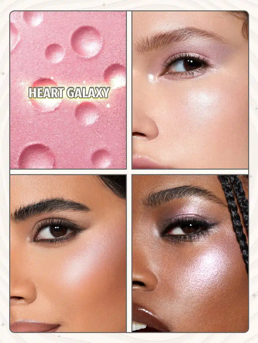 هایلایتر شیگلم مدل فضایی در 4 رنگ Sheglam LUNAR GLOW Highlighter
