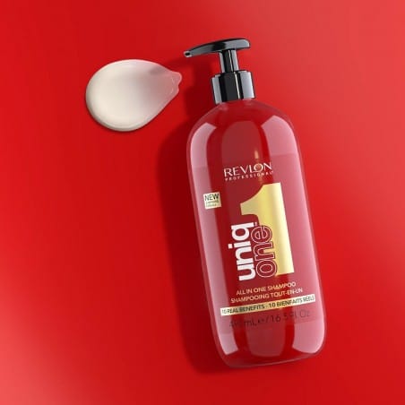 شامپو ترمیم کننده 10 کاره رولون یونیک وان حجم 490 میل Revlon Uniq One All in One Shampoo 10 Real Benefits