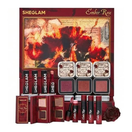 پک کامل امبر رز شیگلم | ست امبر رز  SHEGLAM Ember rose collection