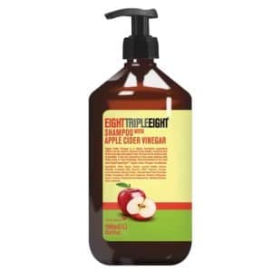 شامپو ایت تریپل ایت مدل Apple Cider Vinegar حجم 1000 میل EIGHT TRIPPLE EIGHT APPLE CIDER VINEGAR SHAMPOO