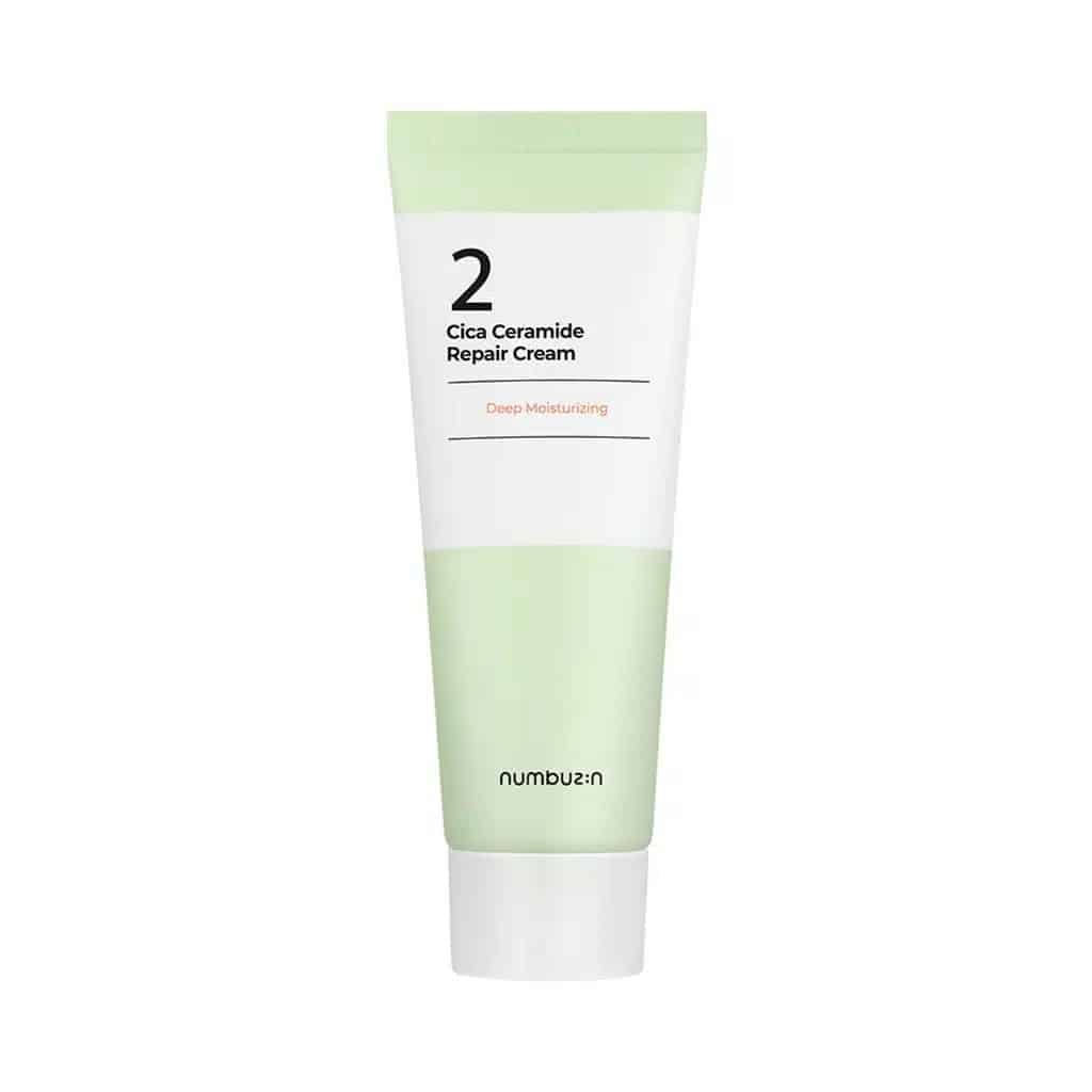 کرم ترمیم کننده و تقویت کننده سیکا سراماید شماره 2 نامبوزین 60 میل NUMBUZIN No. 2 Cica Ceramide Repair Cream