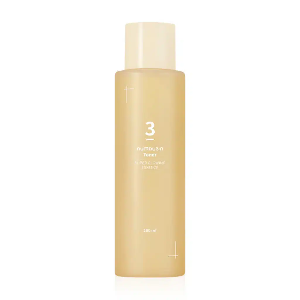 تونر شماره ۳ اسنس درخشان کننده نامبوزین 200 میل Numbuzin No.3 super glowing essence toner
