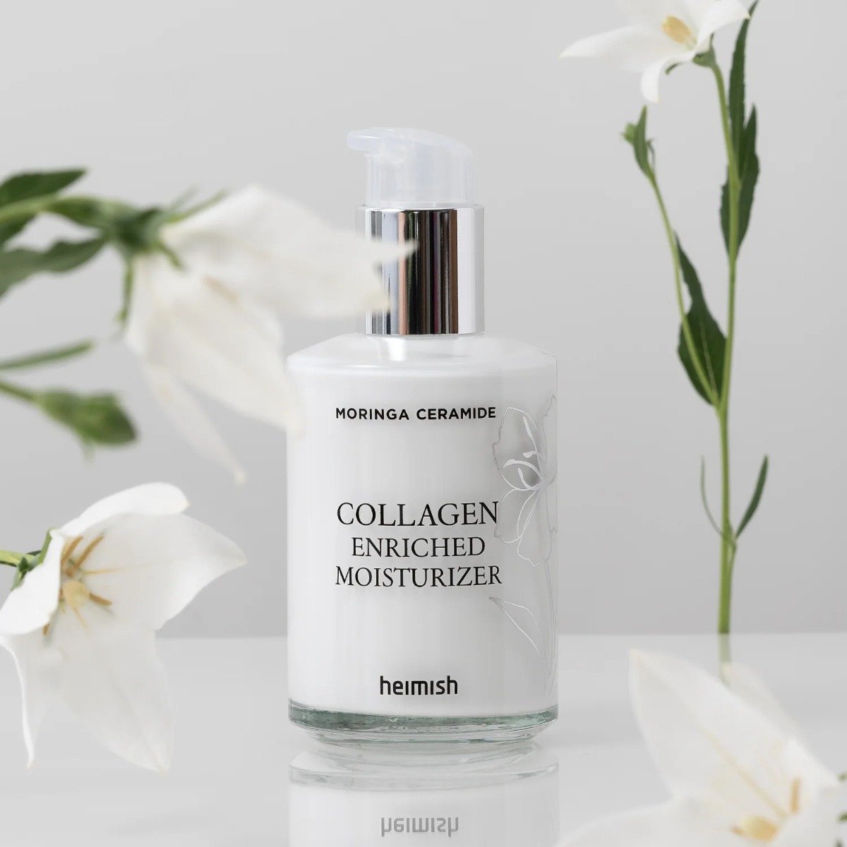 کرم کلاژن و مرطوب کننده مورینگا هیمیش HEIMISH Moringa Ceramide Collagen Enriched Moisturizer 120ml