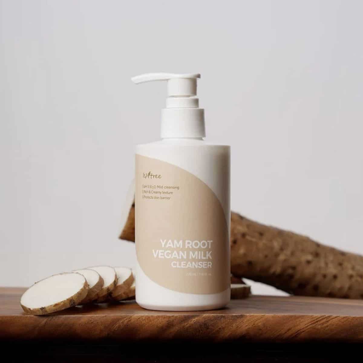 شیر پاک کن ایزنتری | Isntree yam root vegan milk cleanser220ml