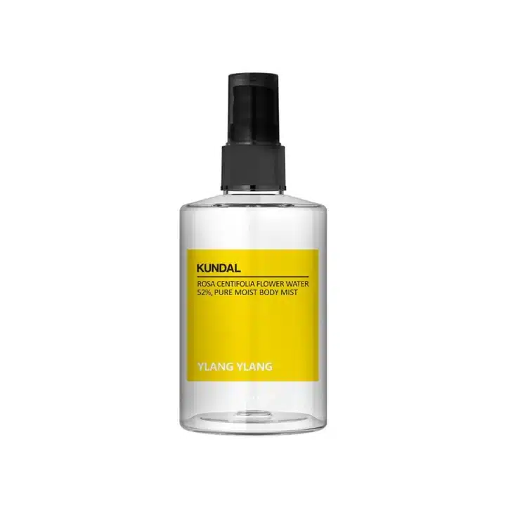 بادی میست کوندال مدل یلانگ یلانگ Kundal Pure Moist Body Mist Ylang Ylang 128ml