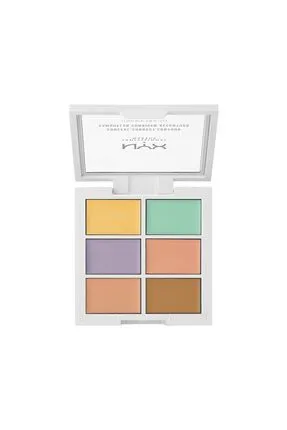 پالت 6 رنگی اصلاح کننده رنگ پوست Color Correcting Palette حجم 1.5 میل نیکس NYX
