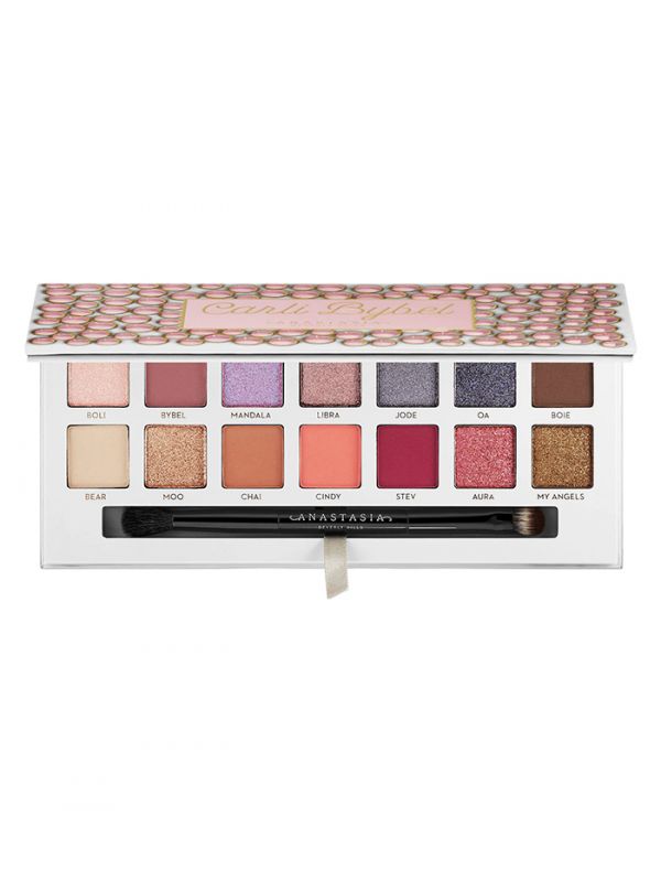 پالت سایه چشم پودر براق کارلی بیبل آناستازیا Carli Bybel Radiant Powder eyeshadow anastasia
