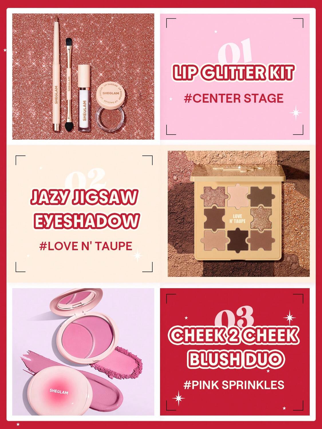کالکشن شیگلم مدل جعبه خاطرات Sheglam Memory Box