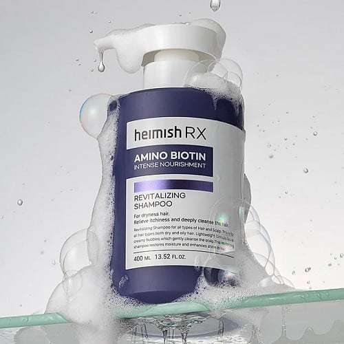 شامپو احیا کننده آمینو بیوتین هیمیش 400 میل heimish RX