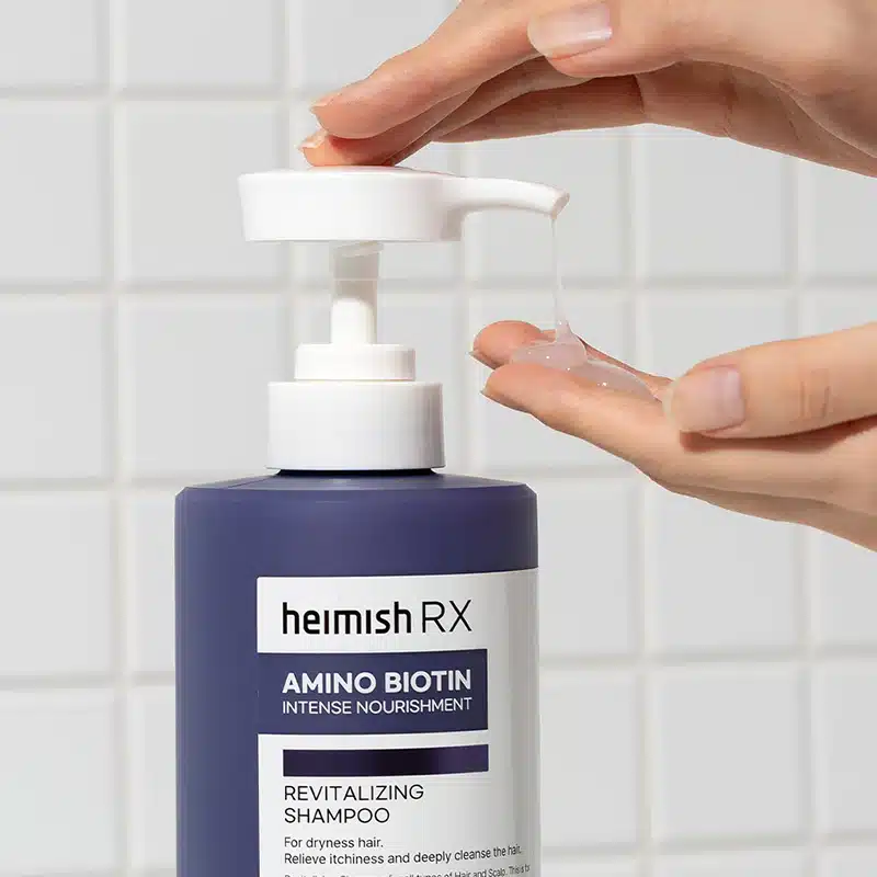 شامپو احیا کننده آمینو بیوتین هیمیش 400 میل heimish RX
