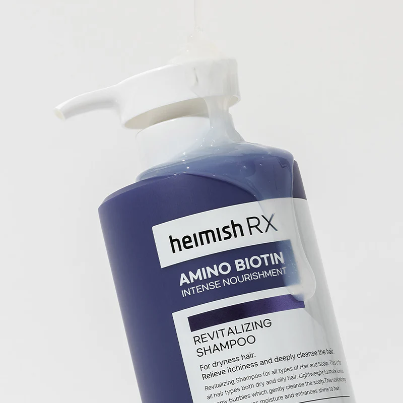 شامپو احیا کننده آمینو بیوتین هیمیش 400 میل heimish RX