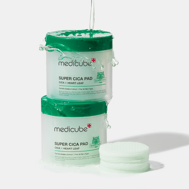 تونر پد نرم کننده ملایم مدی کیوب MEDICUBE SUPER CICA PAD