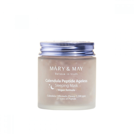 ماسک خواب جوانساز تسکین دهنده پپتید عصاره کالاندولا مری اند می Mary & May Calendula Peptide Ageless Sleeping Mask