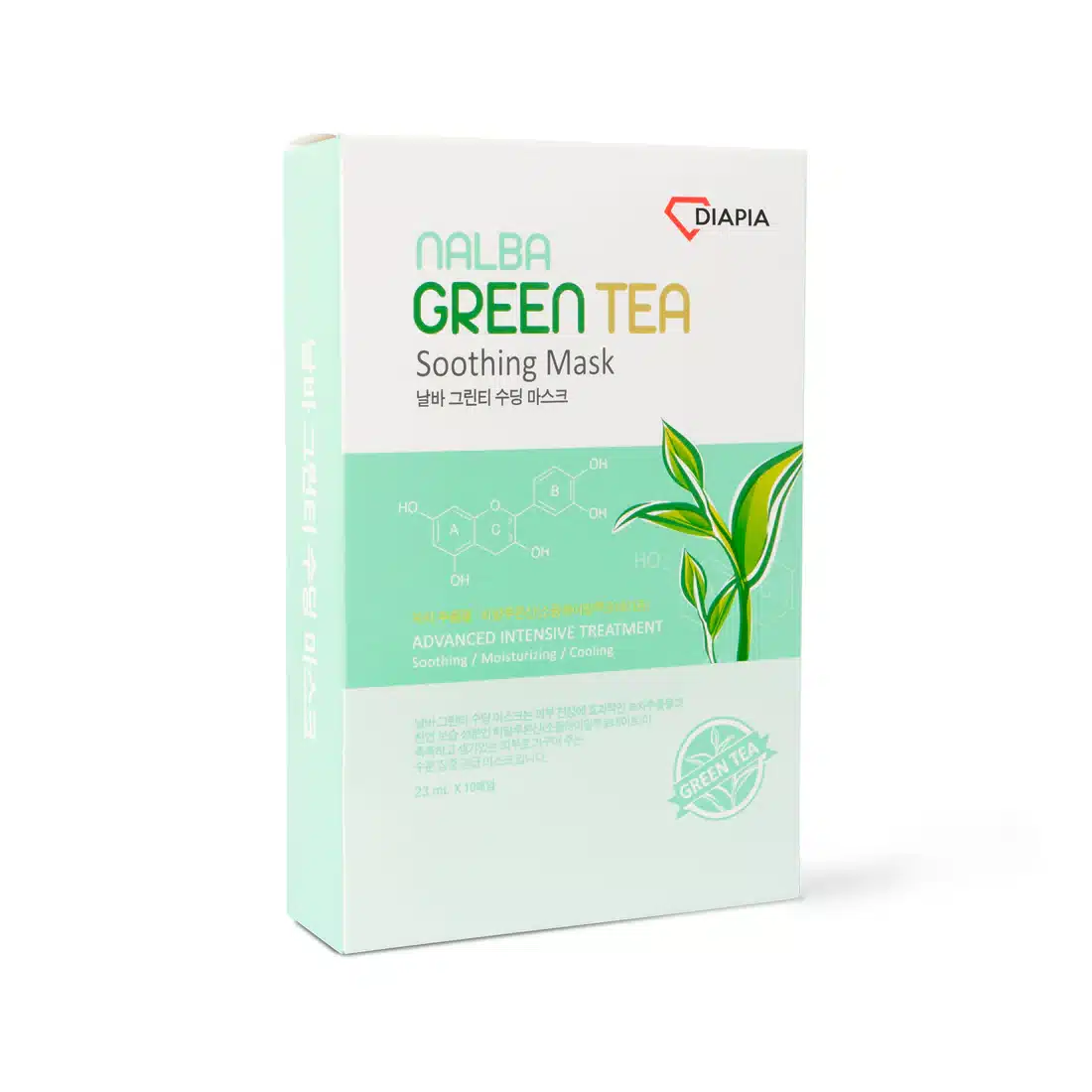 ماسک تسکین دهنده چای سبز دیاپیا10 عددی Green Tea Soothing Mask