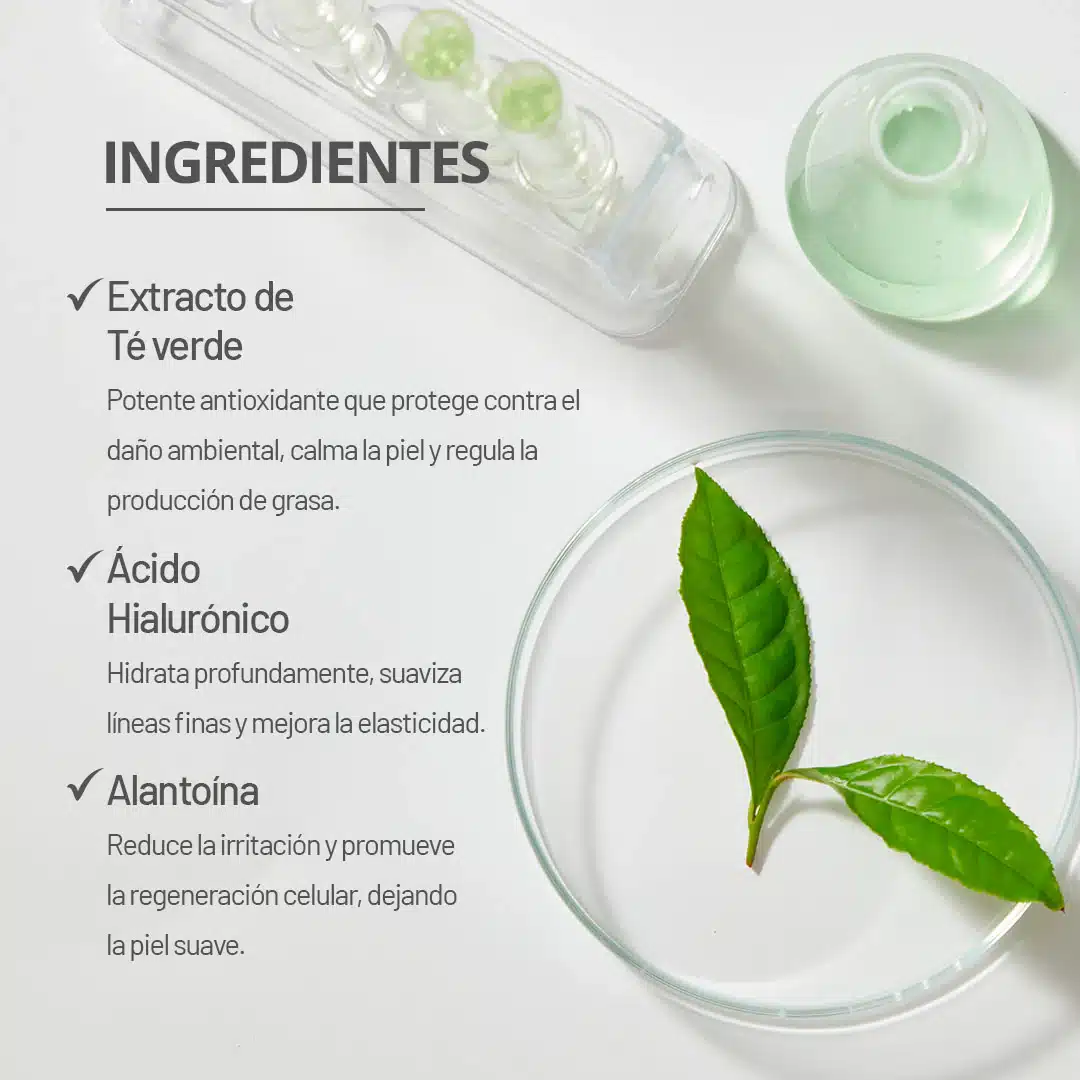 ماسک تسکین دهنده چای سبز دیاپیا10 عددی Green Tea Soothing Mask
