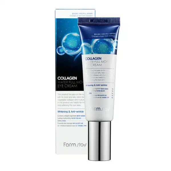 کرم دور چشم آبرسان کلاژن فارم استی 50 میل Farm Stay Collagen Water Full Moist Eye Cream
