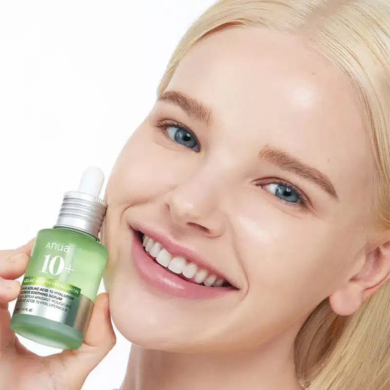 سرم تسکین دهنده قرمزی آنوا آزلائیک اسید 10 هیالورون Anua Azelaic Acid 10 Hyaluron Soothing Serum