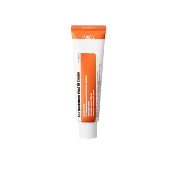 کرم احیا کننده، روشن کننده باخترون پیوریتو Purito Sea Buckthorn Vital 70 Cream 50ml