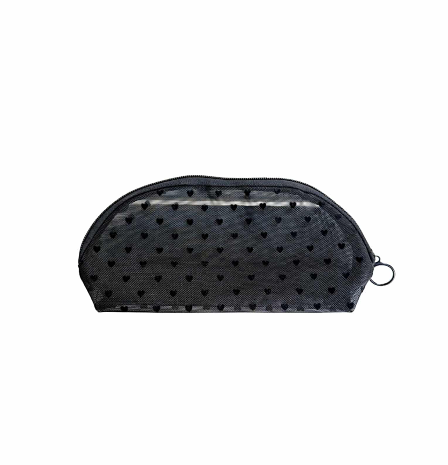 کیف مشکی تور طرح قلب