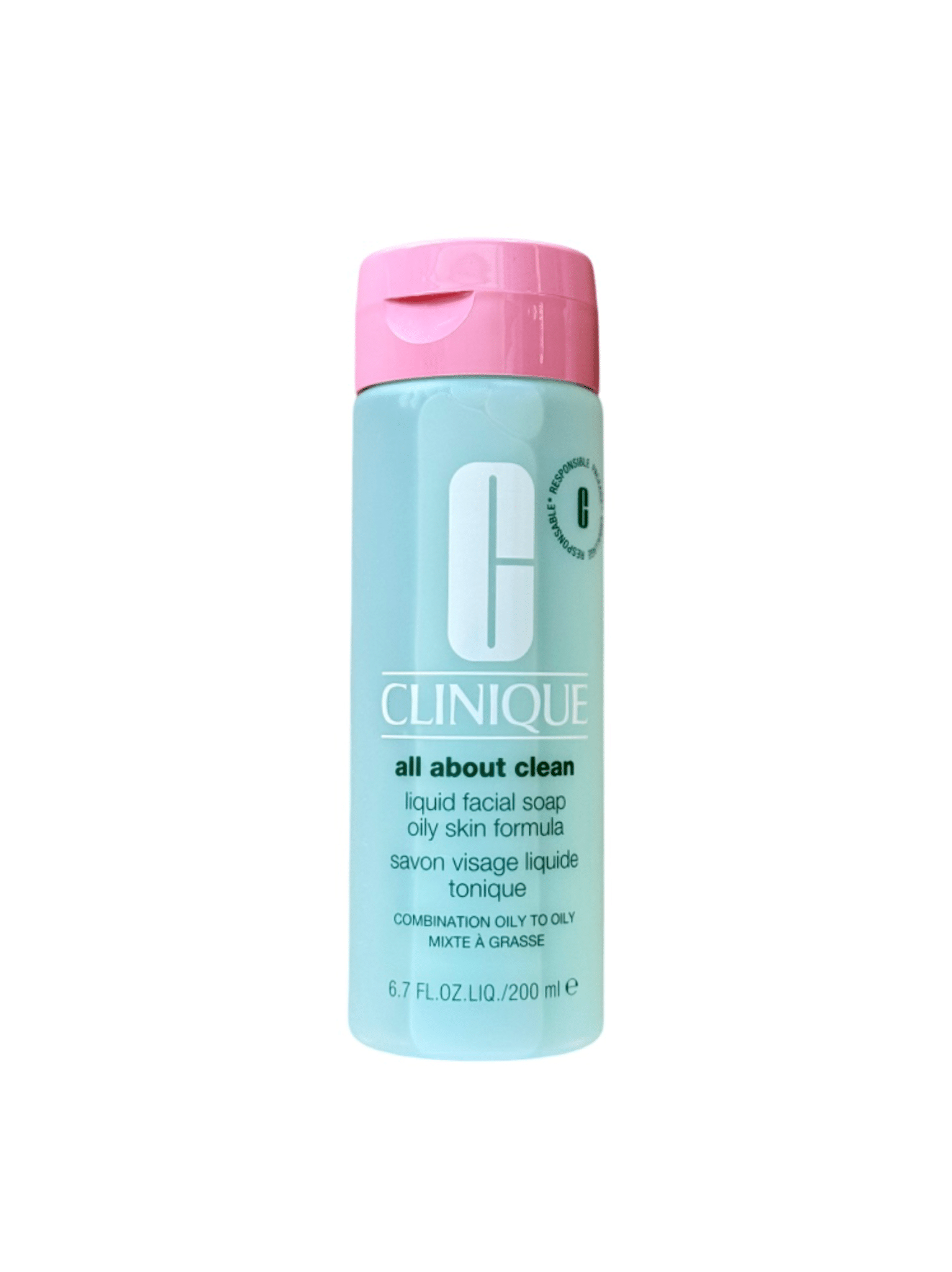 صابون مایع شستشوی صورت کلینیک مناسب پوست چرب و مختلط Clinique All About Clean Liquid Facial Soap Mild 200ml