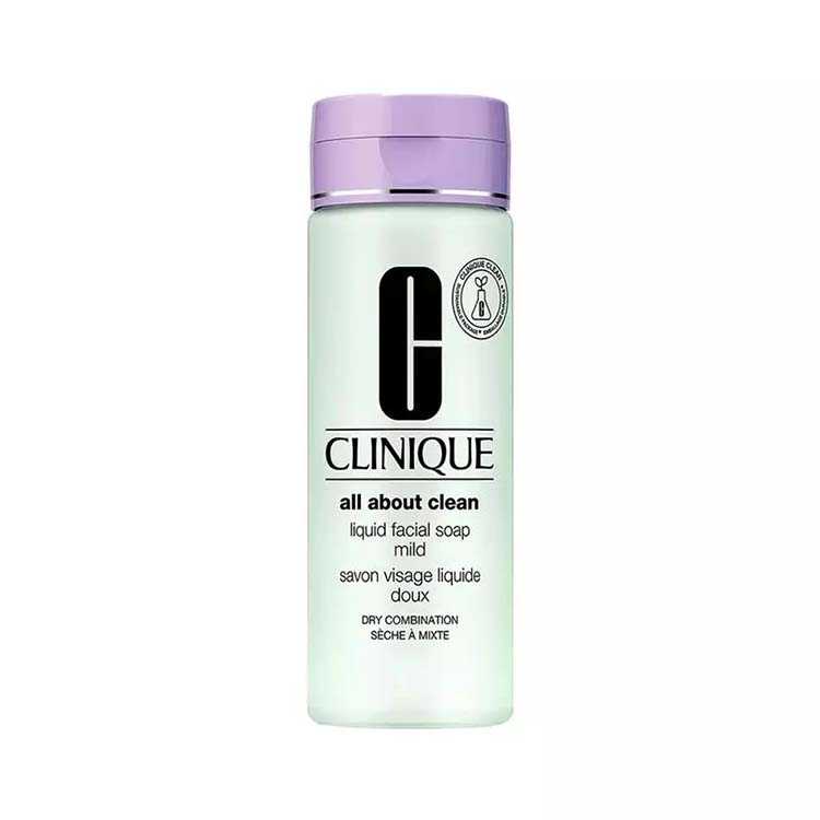 صابون مایع کلینیک مناسب پوست خشک تا مختلط 200 میل Clinique Liquid Facial