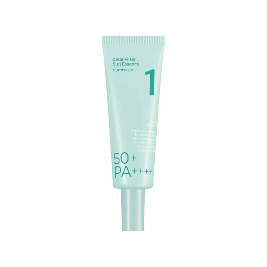 اسنس ضد آفتاب نامبوزین شماره 1 ++++numbuzin No.1 Clear Filter Sun Essence SPF 50+ PA