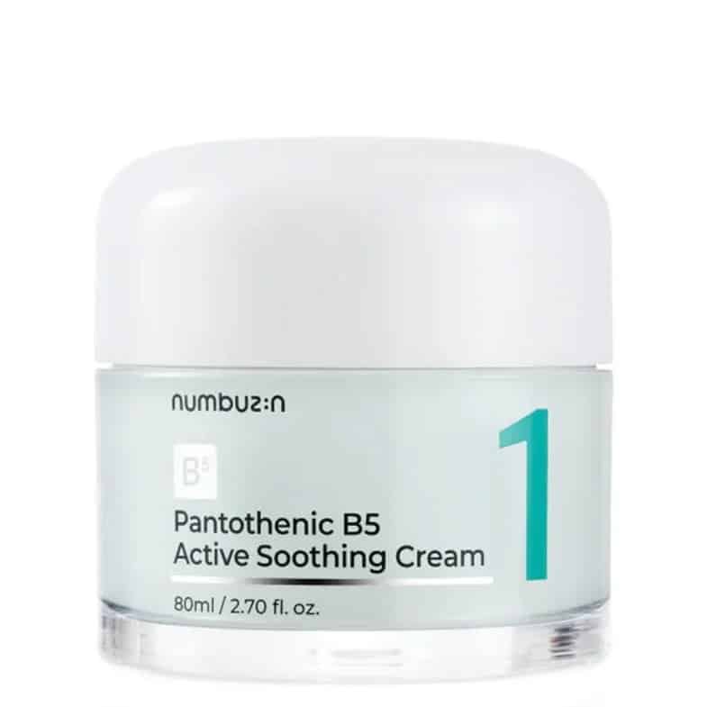 کرم تسکین دهنده نامبوزین 80 میل numbuzin No.1 Pantothenic B5 Active Soothing Cream