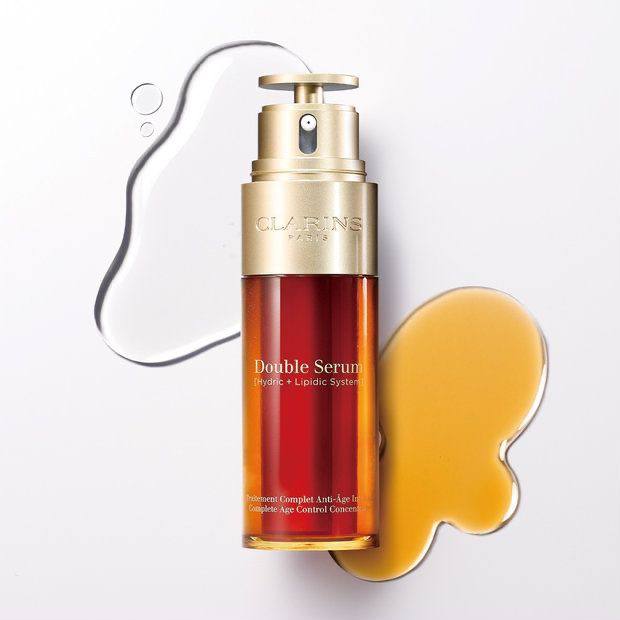 دابل سرم ضد چروک کلارنس حجم 30 میل Clarins Double Serum Complete Age Control Concentrate