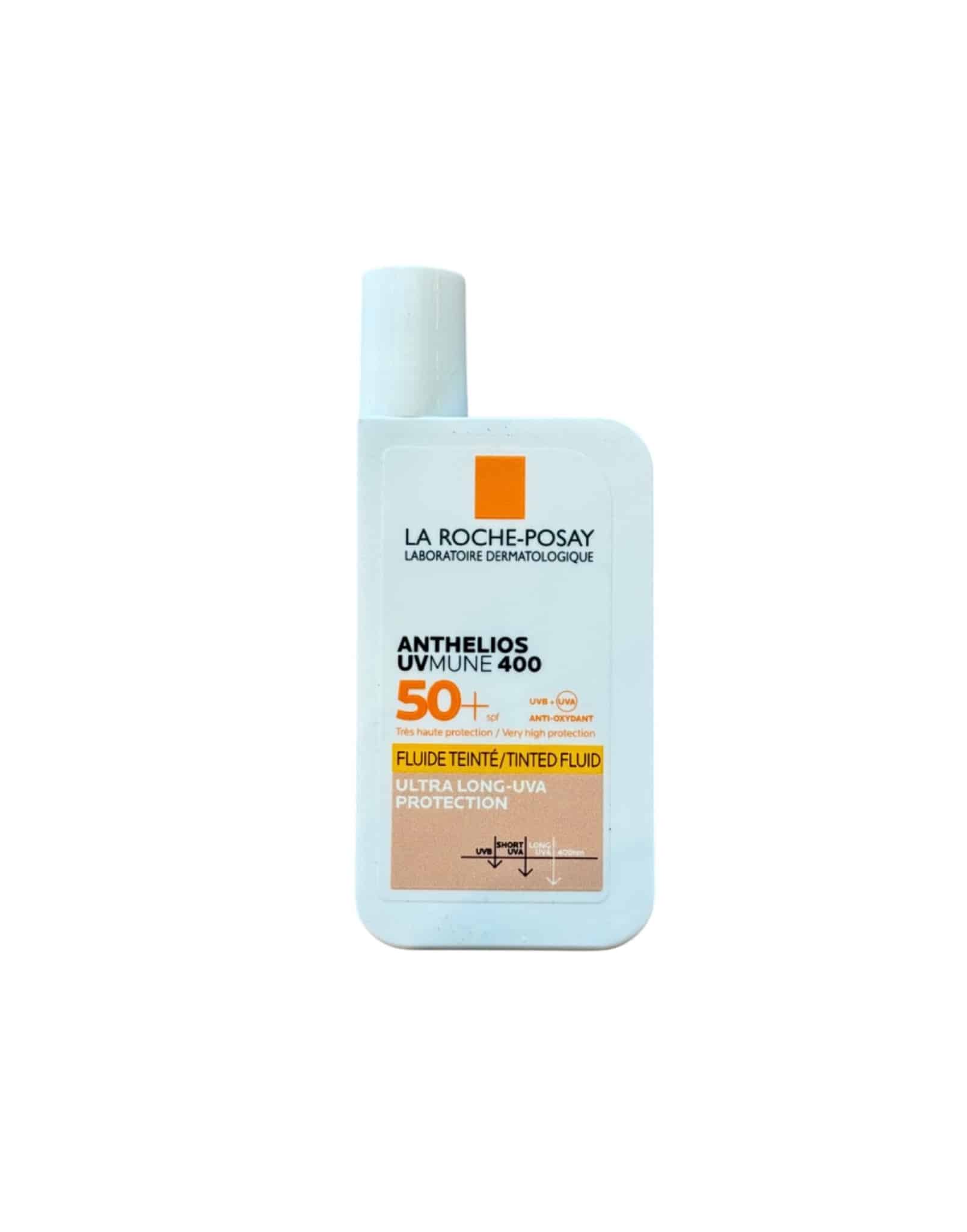 ضد آفتاب رنگی آنتلیوس اولترا فلوئید لاروش پوزای 50 میل La Roche-Posay Anthelios UVMune 400 Color Fluid SPF50