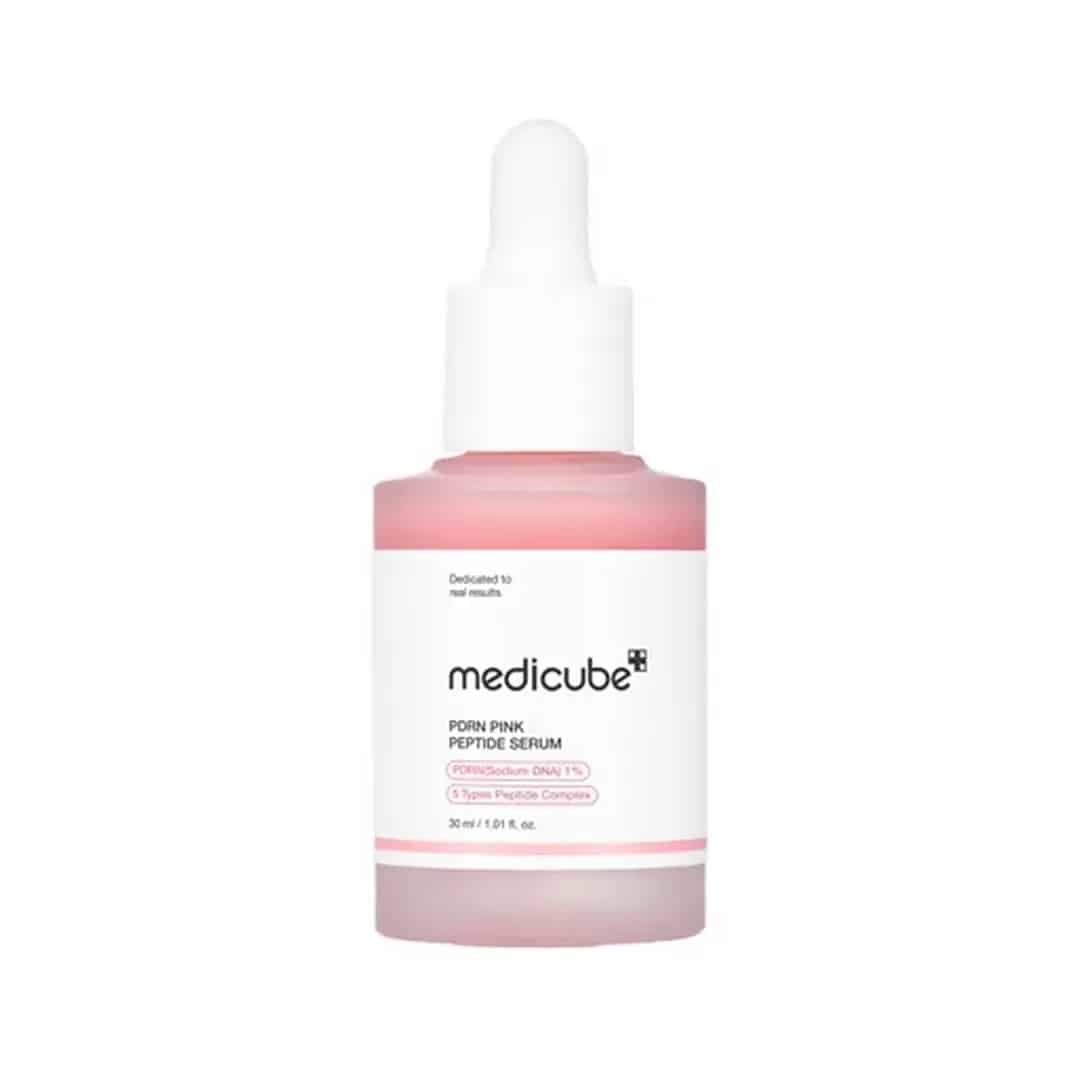 سرم روشن کننده و باز سازی پپتاید مدی کیوب – medicube pdrn pink peptide serum 30ml