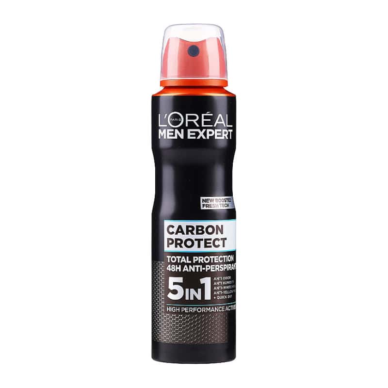 اسپری ضد تعریق لورال مدل Carbon Protect 5in1