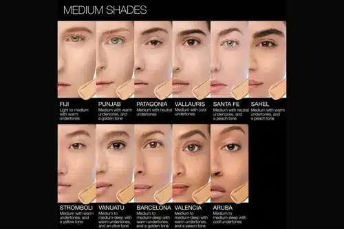 کرم پودر نارس در رنگ بندی Natural Radiant