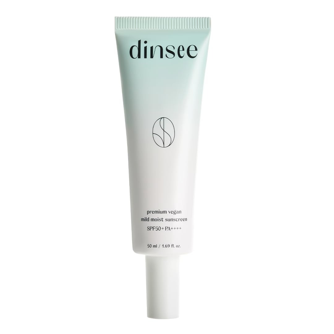 ضد آفتاب ملایم (SPF 50+PA++++)آرام‌بخش و مرطوب‌کننده دینسی dinsee Premium Vegan Mild Sunscreen