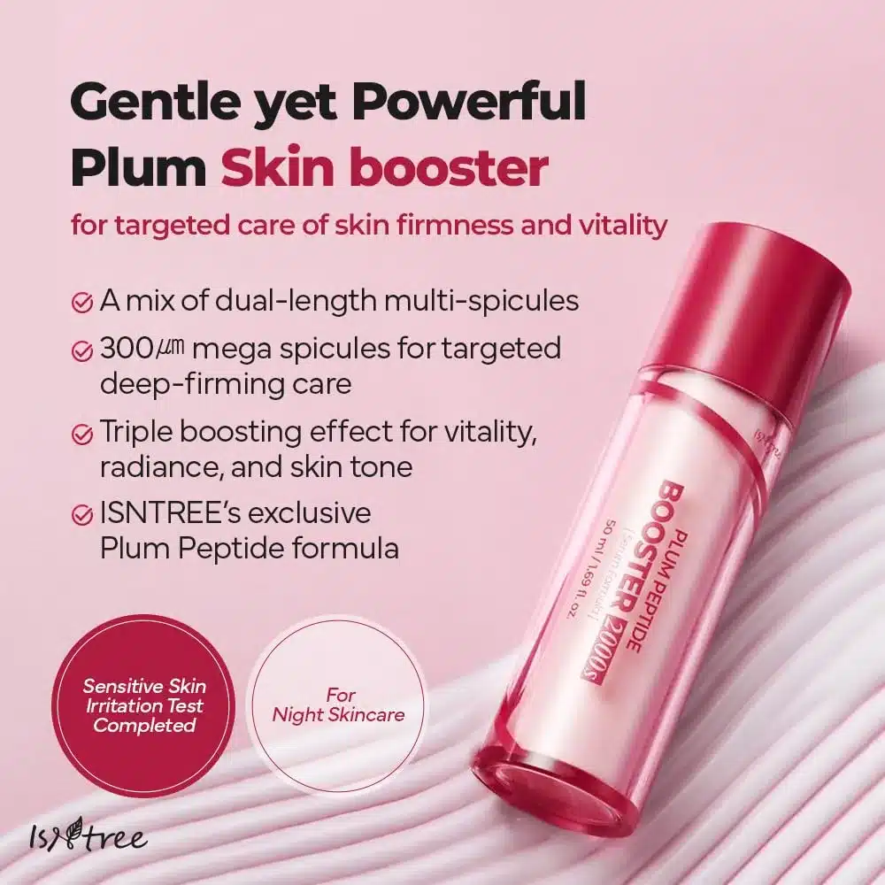 بوستر تقویت کننده پپتید و آلو ایزنتری  ISNTREE Plum Peptide Booster 2000s 50ml