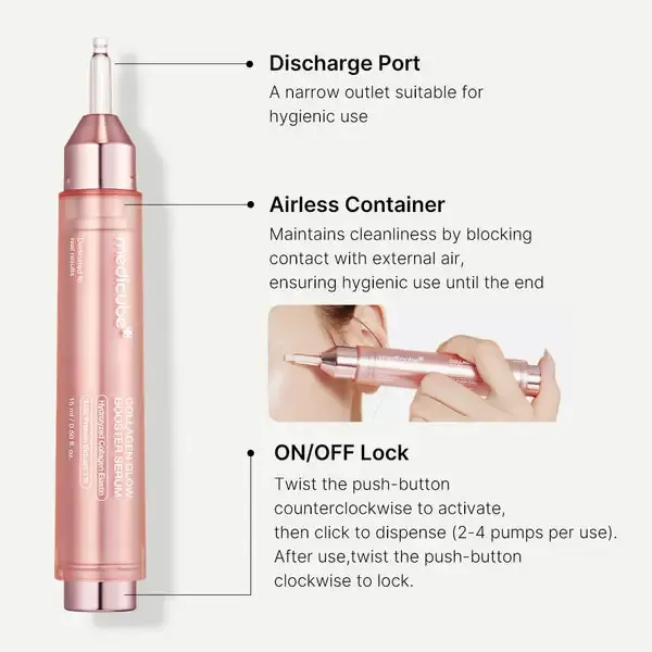 سرم بوستر جوانساز کلاژن مدی کیوب – Medicube Collagen Glow Booster Serum
