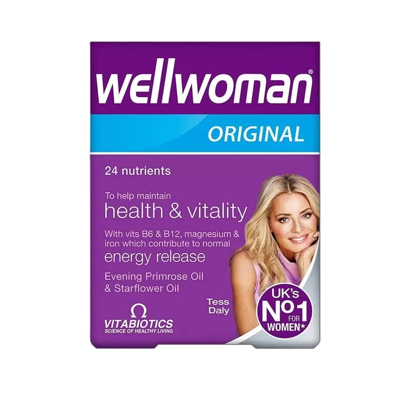 کپسول مولتی ویتامین زنانه ول وومن  ویتابیوتیکس -Vitabiotics Wellwoman Original