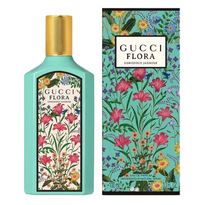 عطر ادکلن زنانه گوچی فلورا گورجس جاسمین 100 میل ادوپرفیوم | Gucci Flora Gorgeous Jasmine