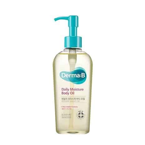 روغن بدن مرطوب کننده روزانه | 99% روغن طبیعی آرگان و روغن بادام درما بی 200میل Derma B | Daily Moisture Body Oil | 99% Natural Argan