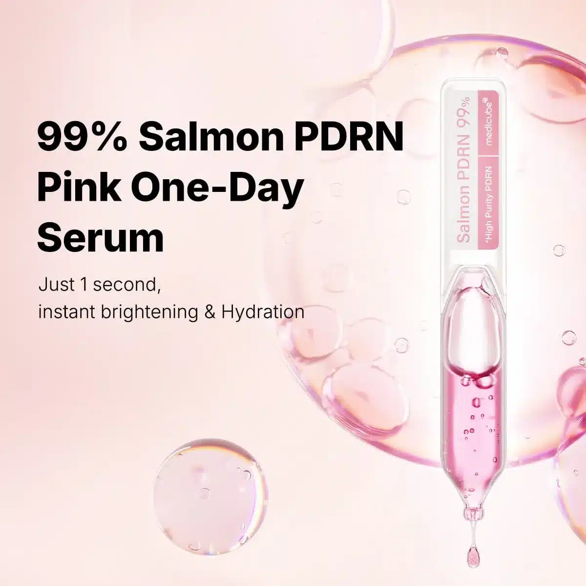 ست آمپول فشرده PDRN99% مدی کیوب 10 عددی