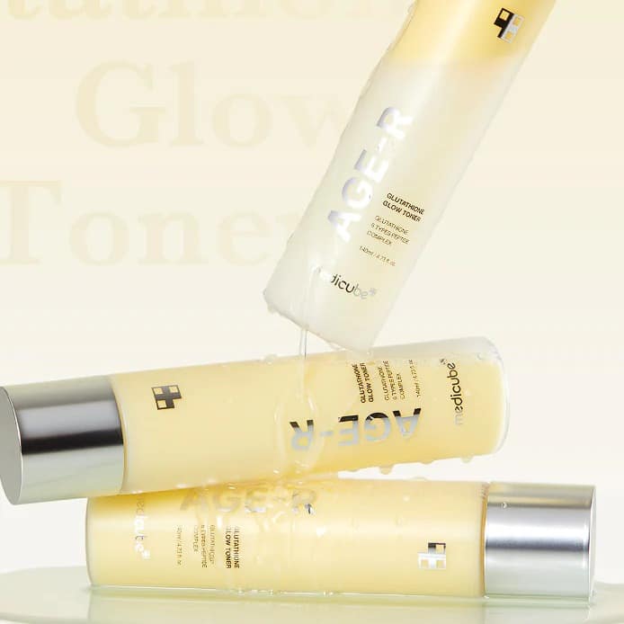 تونر روشن‌کننده ایج آر گلوتاتیون مدی کیوب 140 میل medicube AGE-R Glutathione Glow Toner