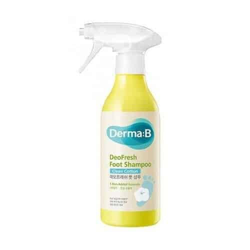 شوینده پا دئوفرش درمابی Derma B DeoFresh Foot Shampoo Clean Cotton 400mL
