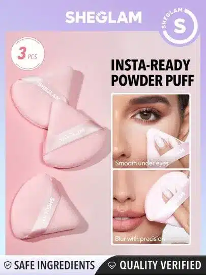 پد پودر فیکس 3 عددی شیگلم SHEGLAM