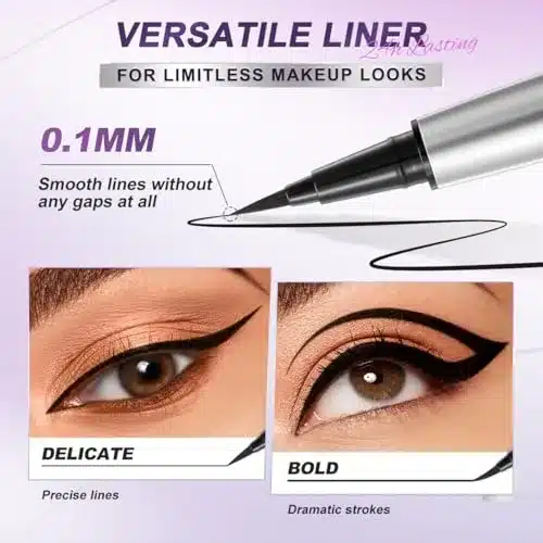 خط چشم ماژیکی و ضدآب شیگلم SHEGLAM Uninterrupted Waterproof Liquid Eyeliner