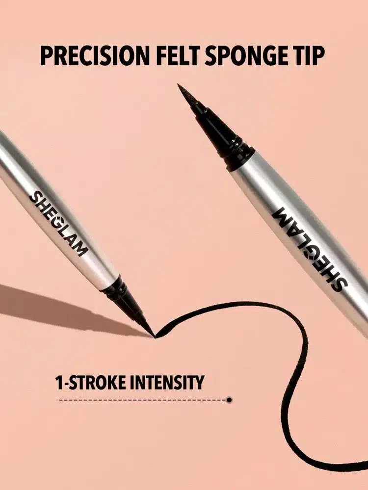 خط چشم ماژیکی و ضدآب شیگلم SHEGLAM Uninterrupted Waterproof Liquid Eyeliner