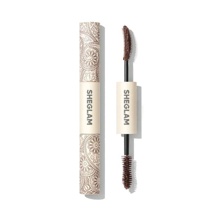 ریمل دو سر شیگلم رنگ قهوه ای SHEGLAM ALL-IN-ONE VOLUME & LENGTH MASCARA – WATERPROOF MACCHIATO – 4 g × 2