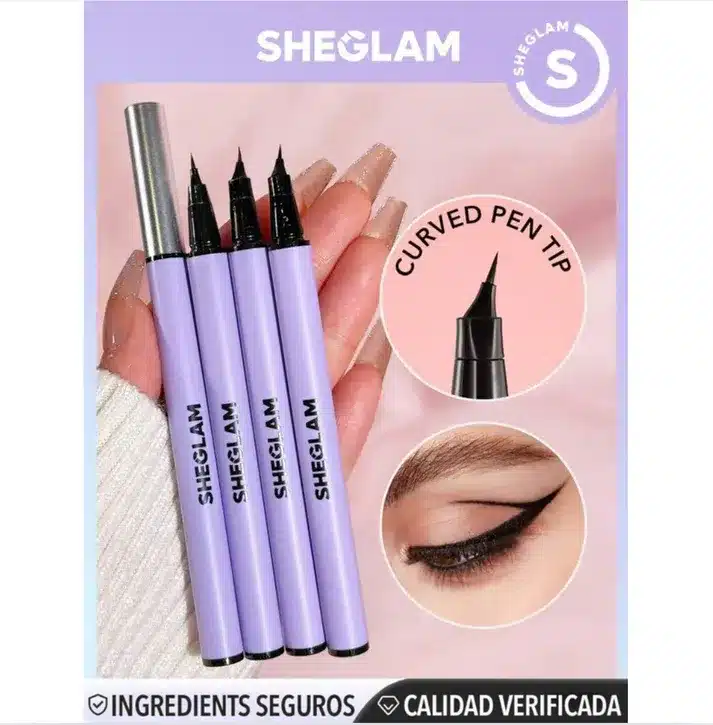 خط چشم مشکی زاویه دار شیگلم Sheglam مدل Pro-Flex Angled